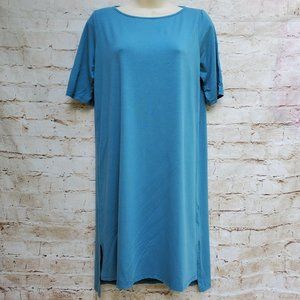 Eileen Fisher Blue Tunic Top